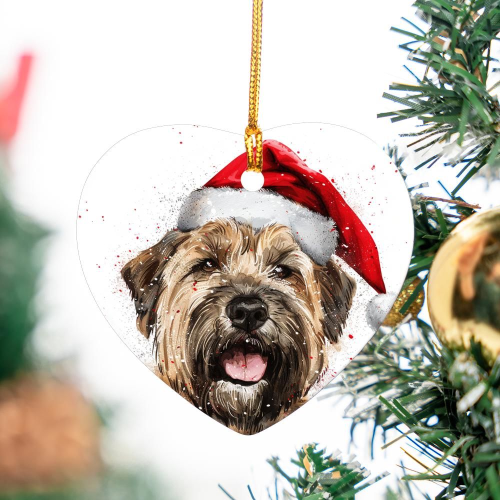 Wheaten-Terrier-1 Christmas Ornament