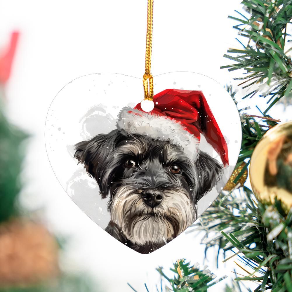 Schnauzer-1 Christmas Ornament