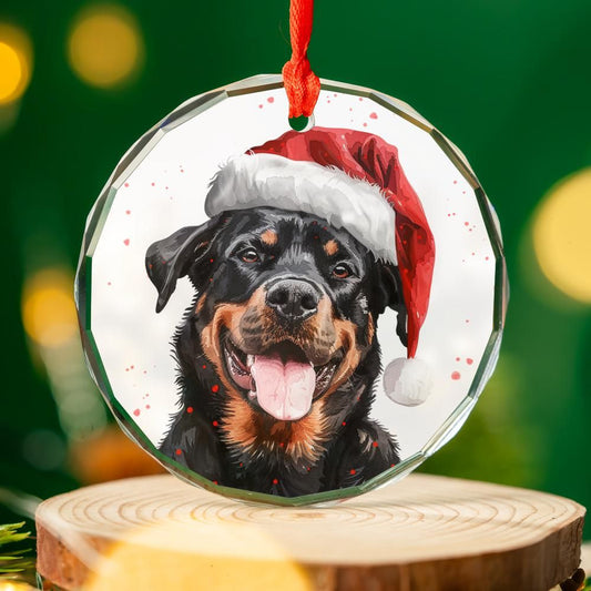 Rottweiler-2 Christmas Ornament