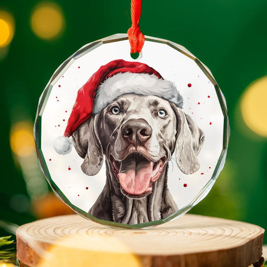 Weimaraner-1 Christmas Ornament