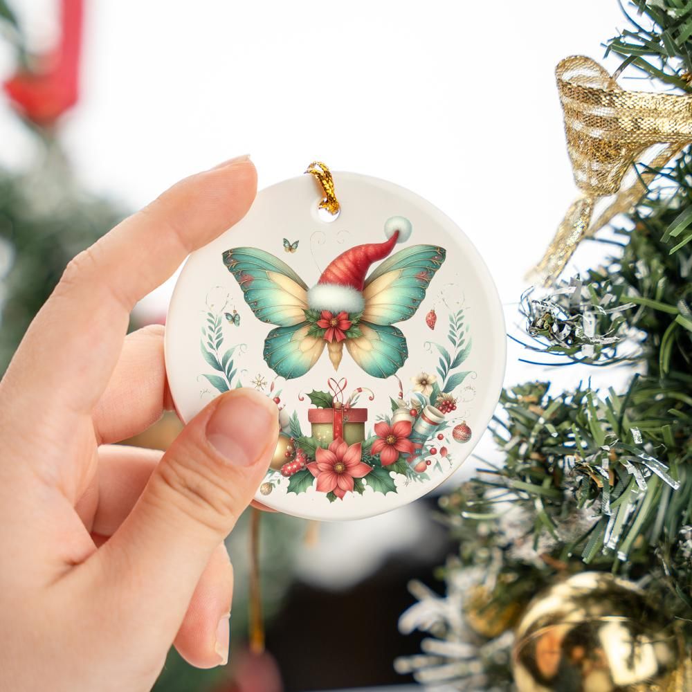 Butterfly Christmas Ornament