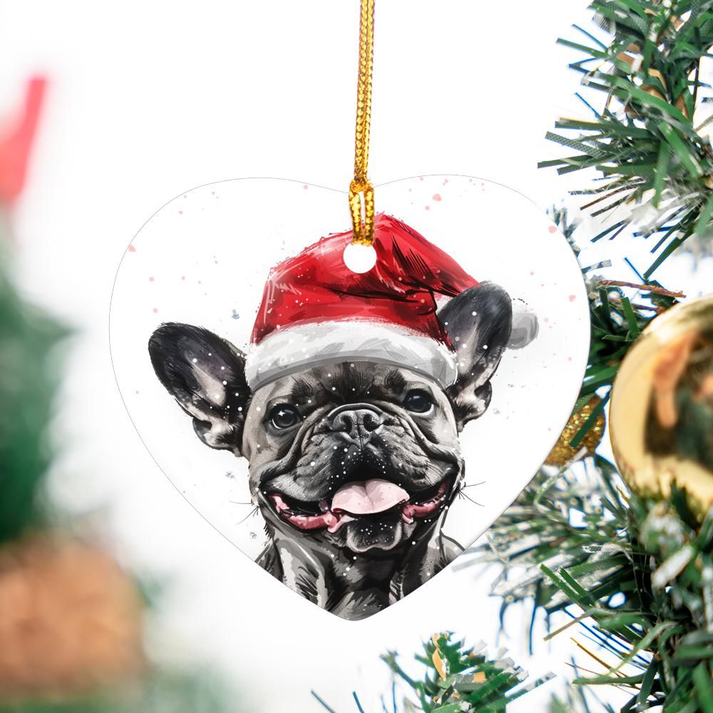 French-Bulldog-2 Christmas Ornament