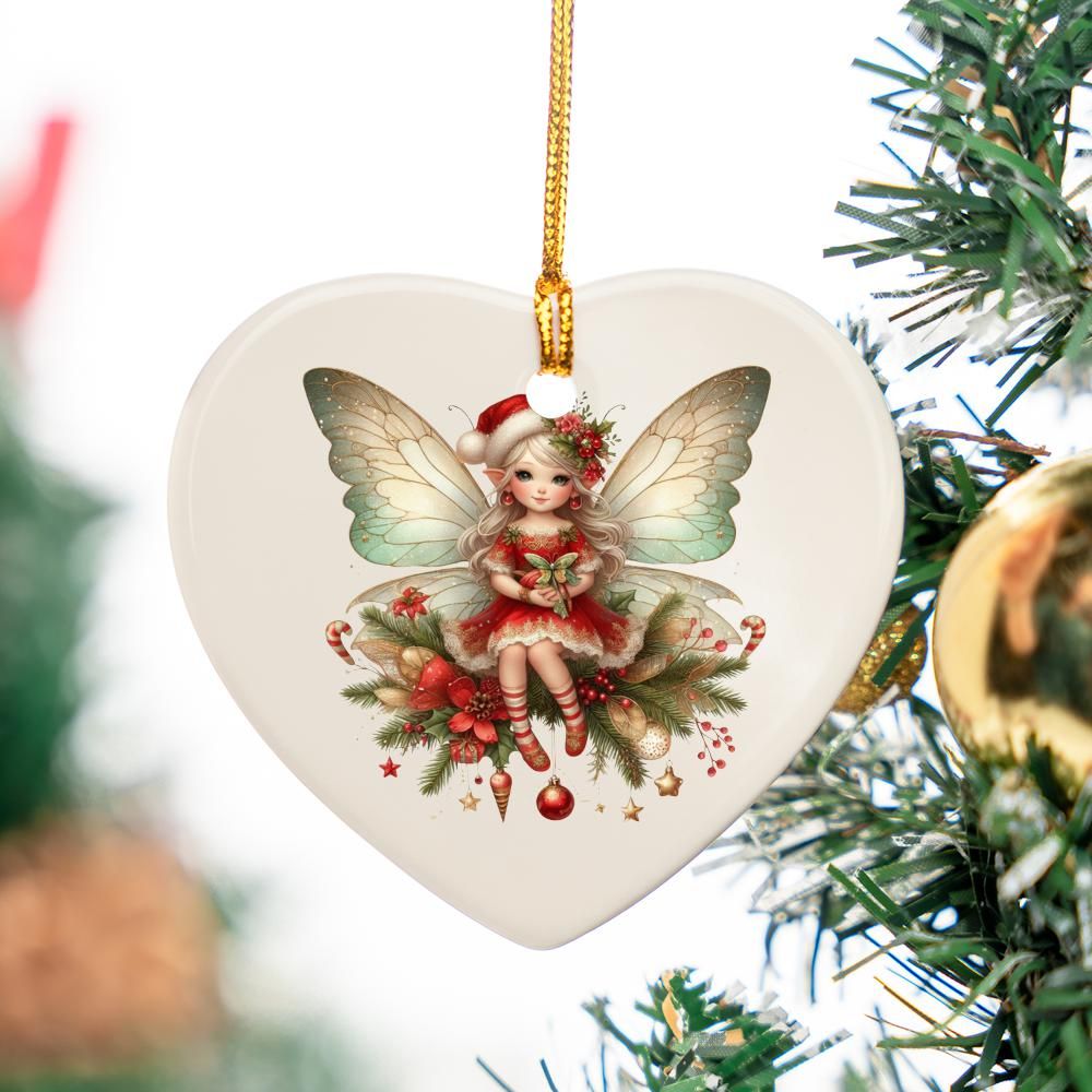 Vintage Fairy 11 Christmas Ornament