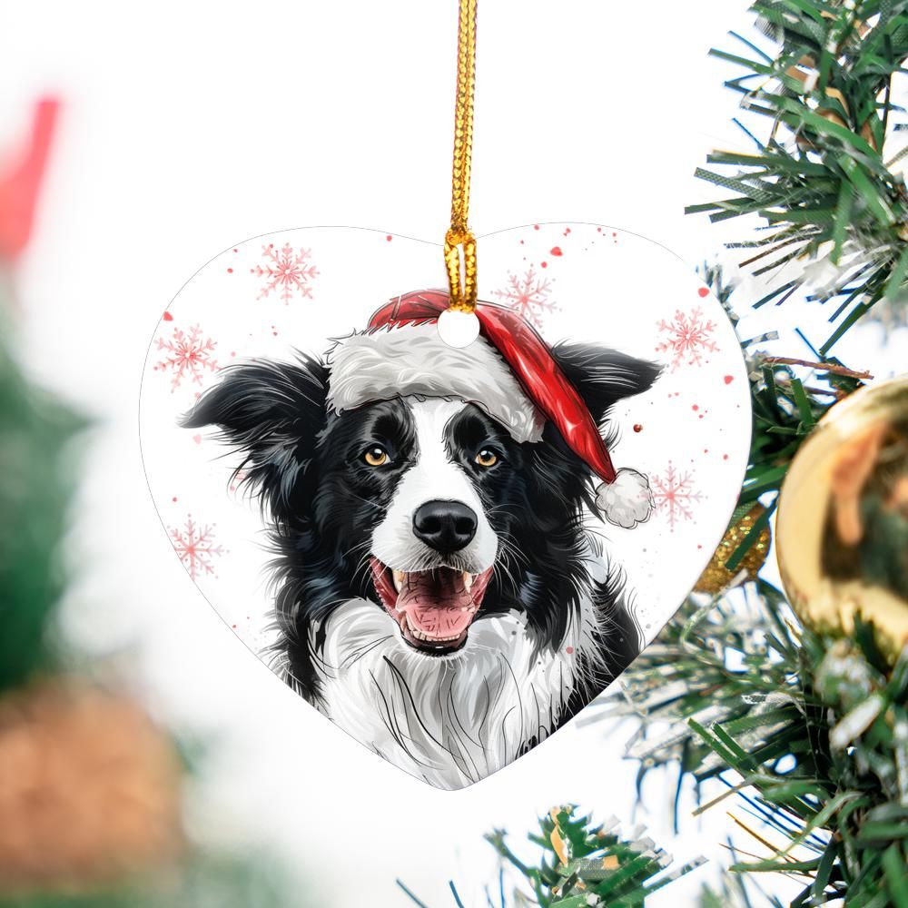 Border-Collie-1 Christmas Ornament