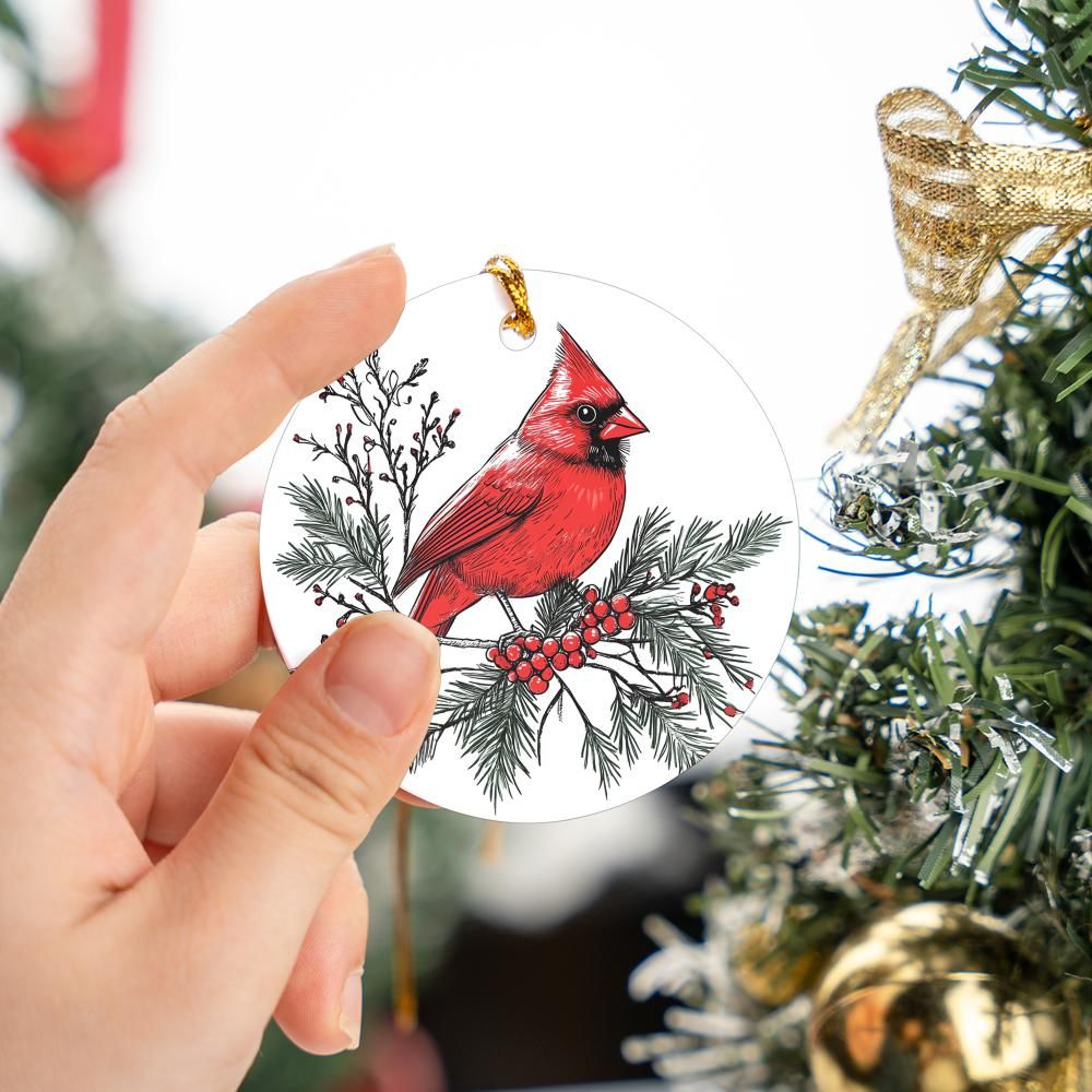 Cardinal Christmas Ornament 19