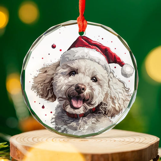 Poodle-3 Christmas Ornament