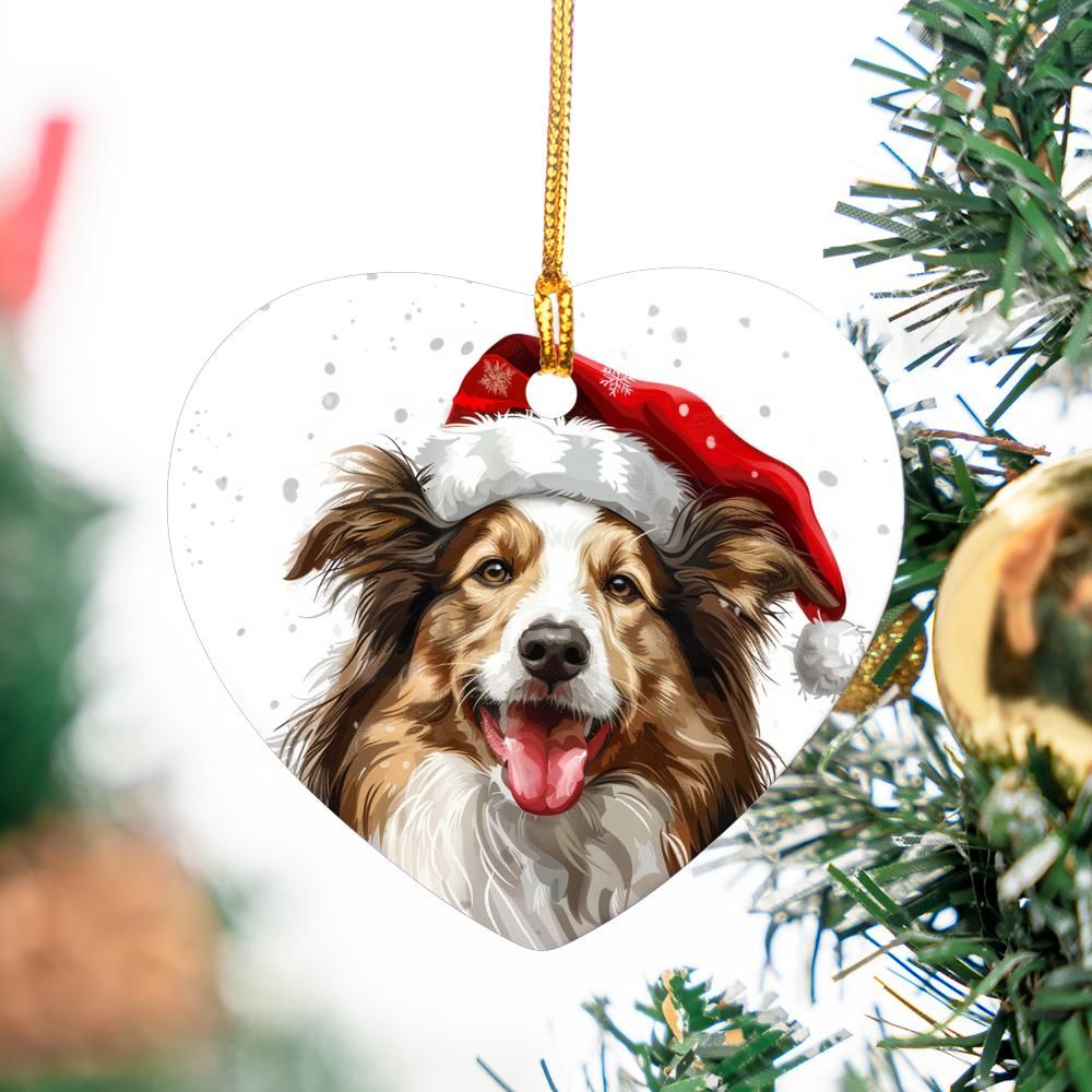 Collie-1 Christmas Ornament