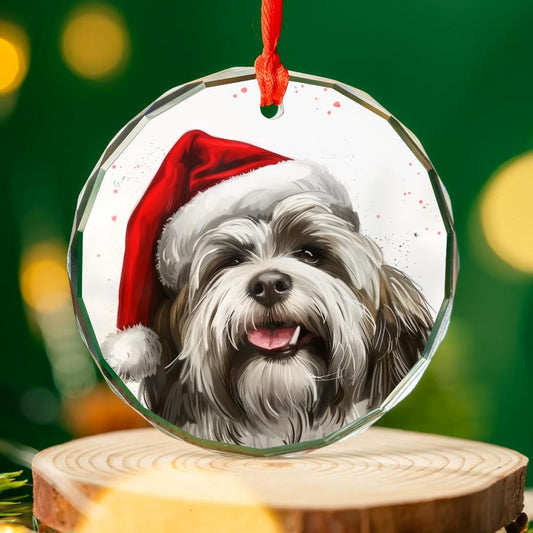 Lhasa-Apso-2 Christmas Ornament