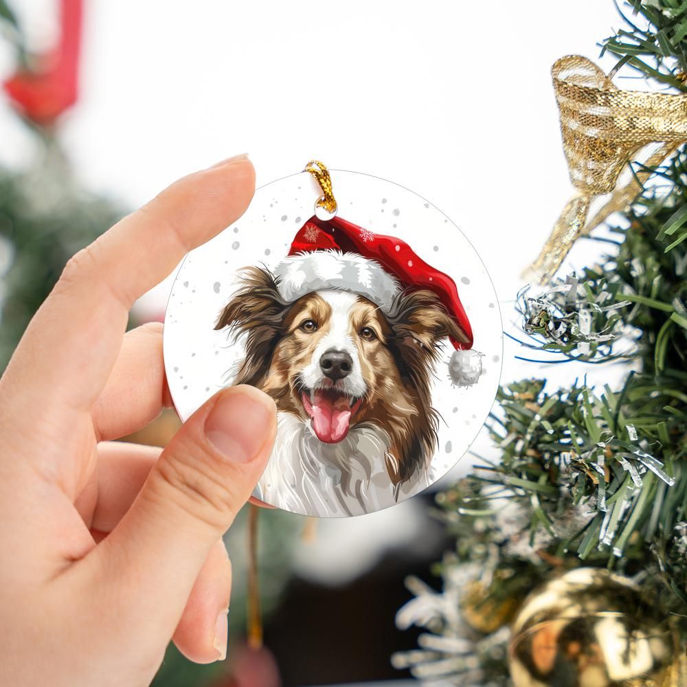 Collie-1 Christmas Ornament