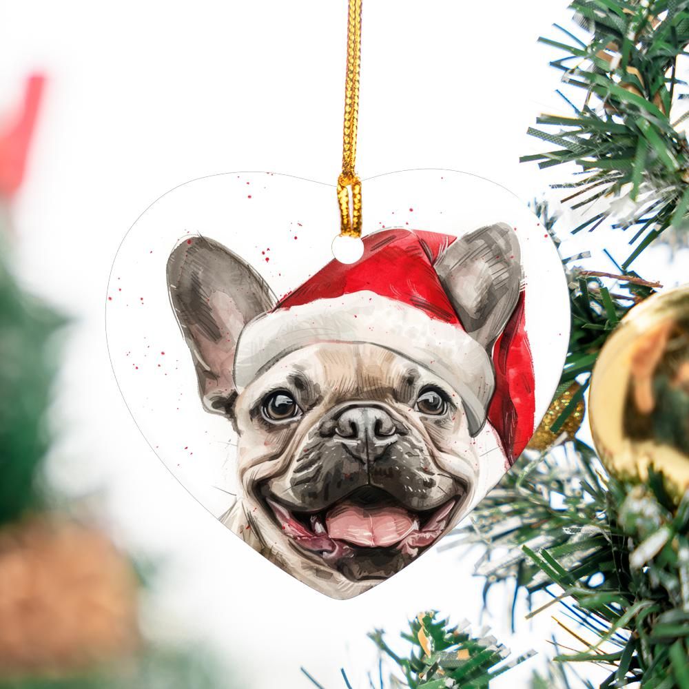 French-Bulldog-3 Christmas Ornament