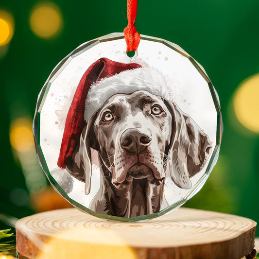 Weimaraner-2 Christmas Ornament