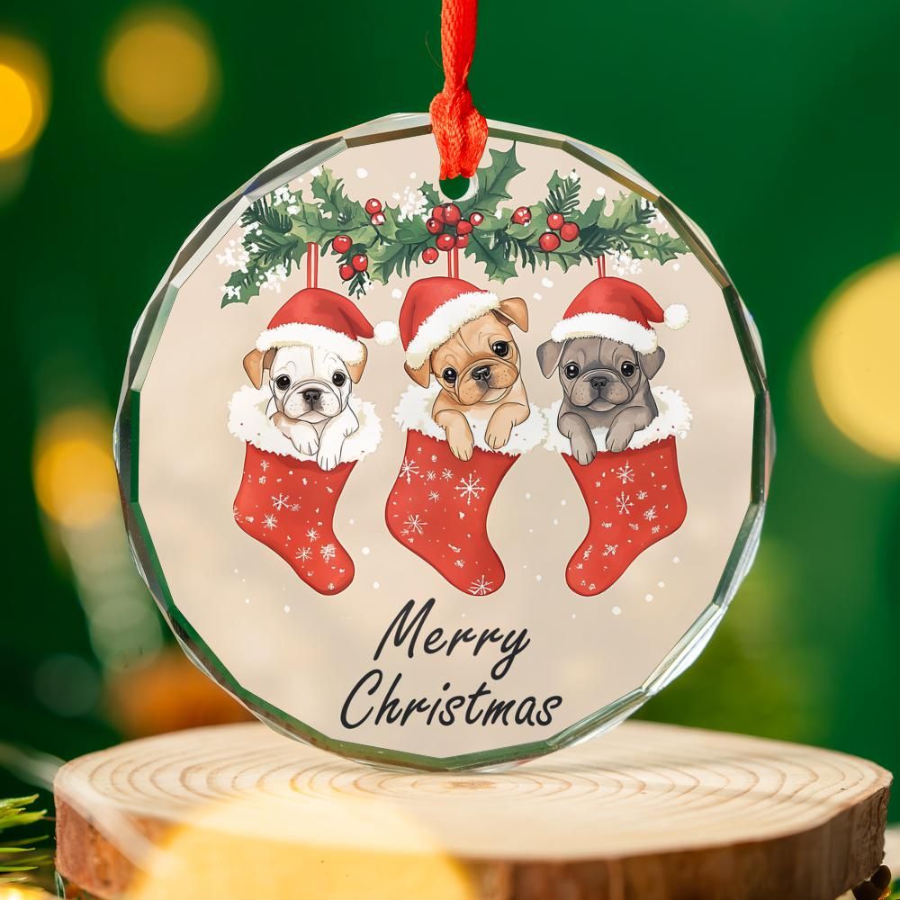 Puppy Christmas Ornament