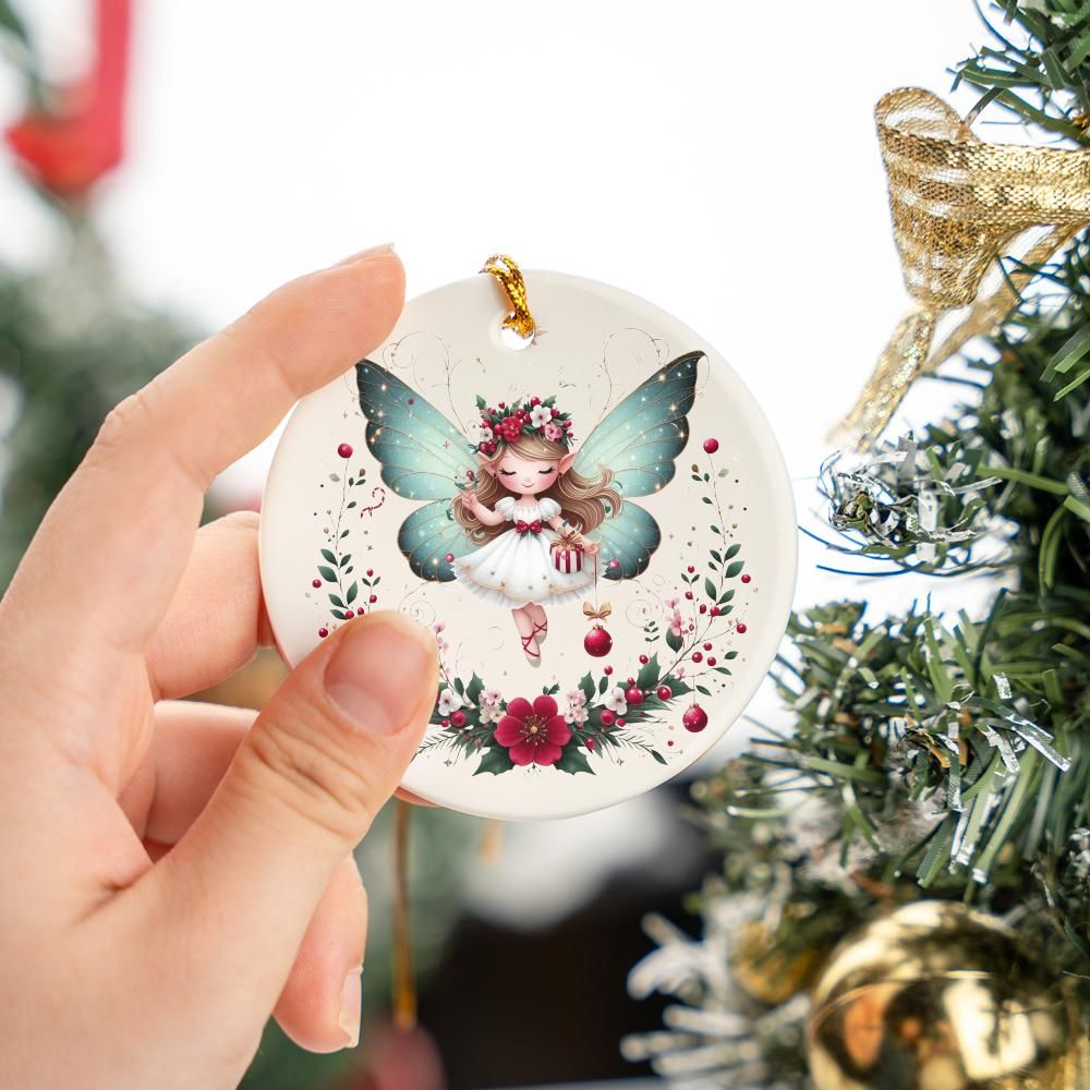 Fairy 4 Christmas Ornament