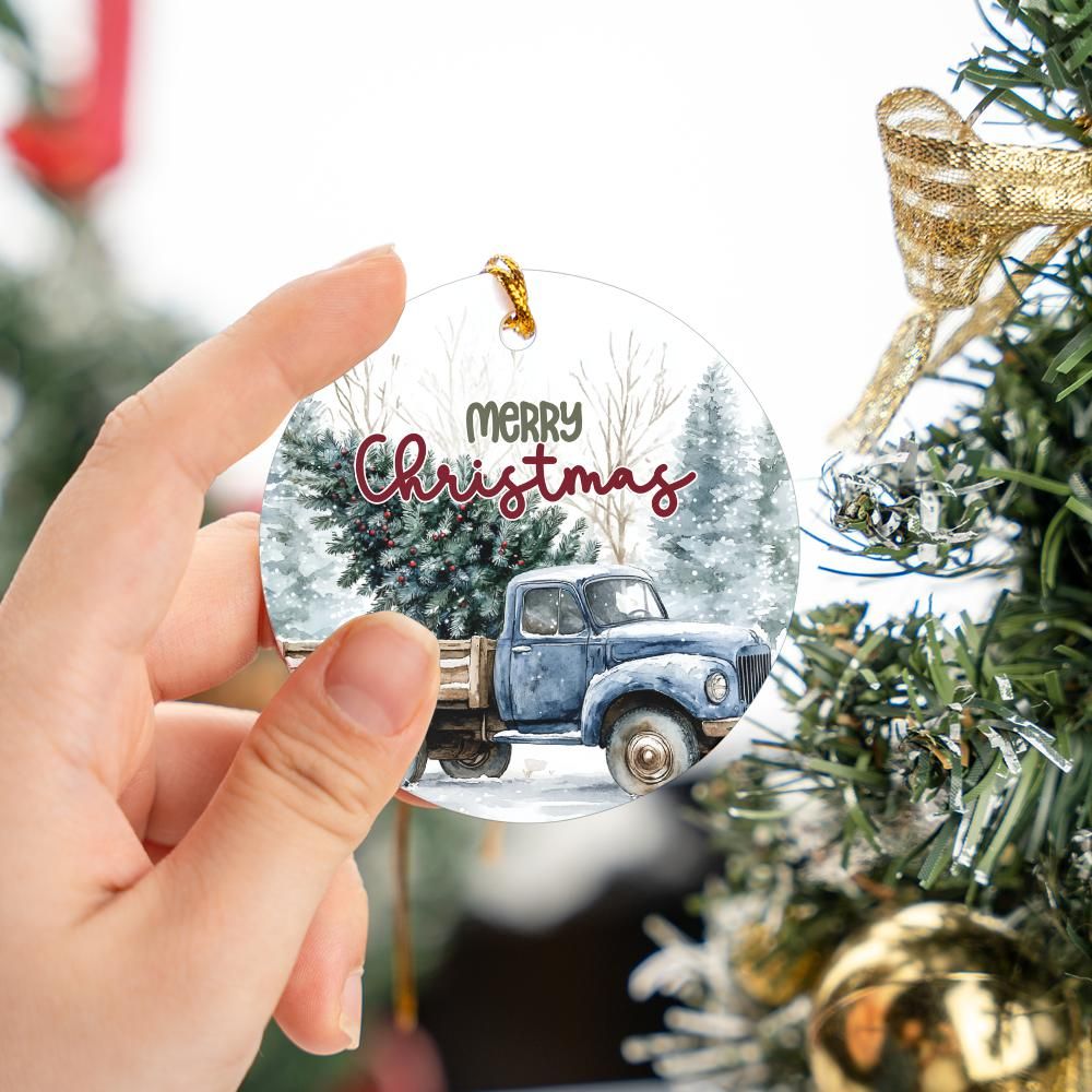 Country Christmas ornament-01