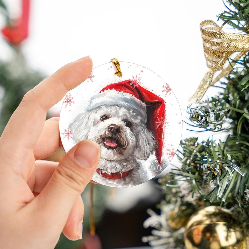 Bichon-Frise-1 Christmas Ornament