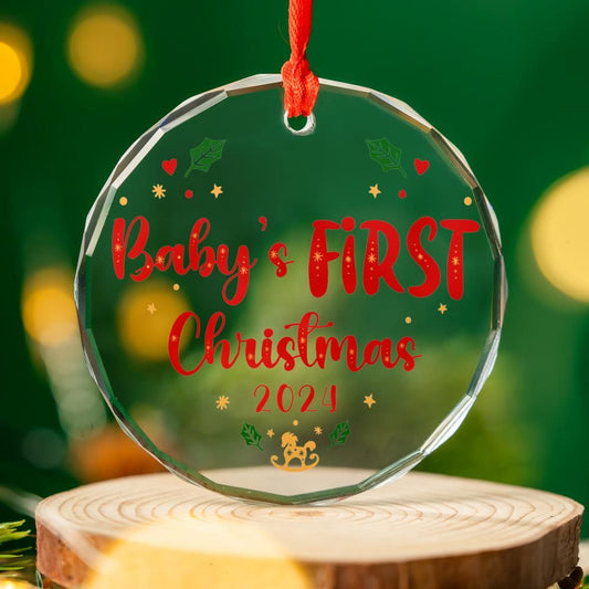 Christmas Ornament - Baby's first Christmas