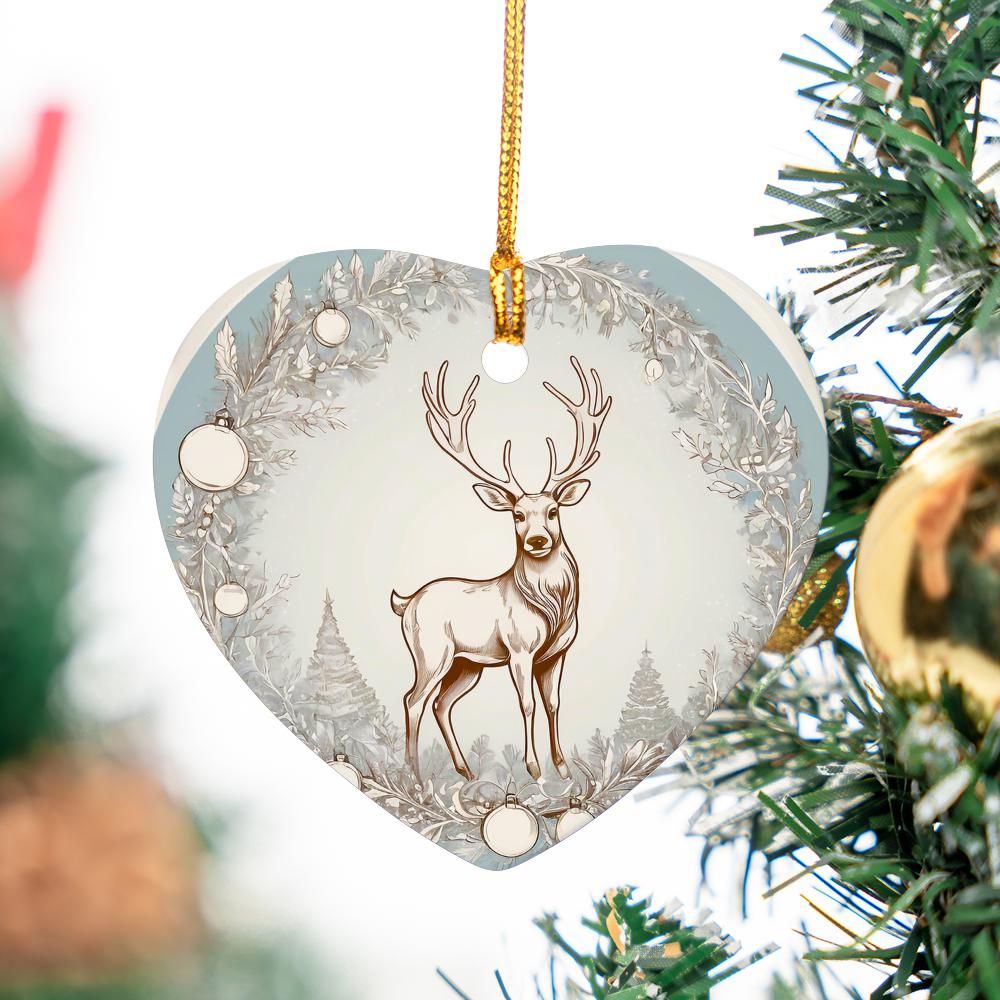 Deer 4 Christmas Ornament