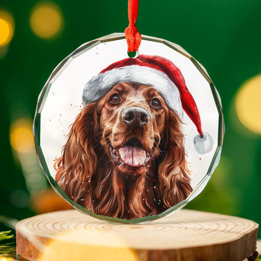 Irish-Setter-2 Christmas Ornament