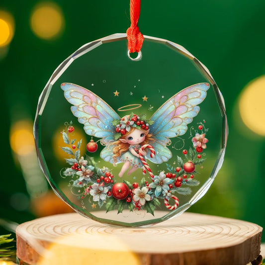 Pastel Fairy 10 Christmas Ornament