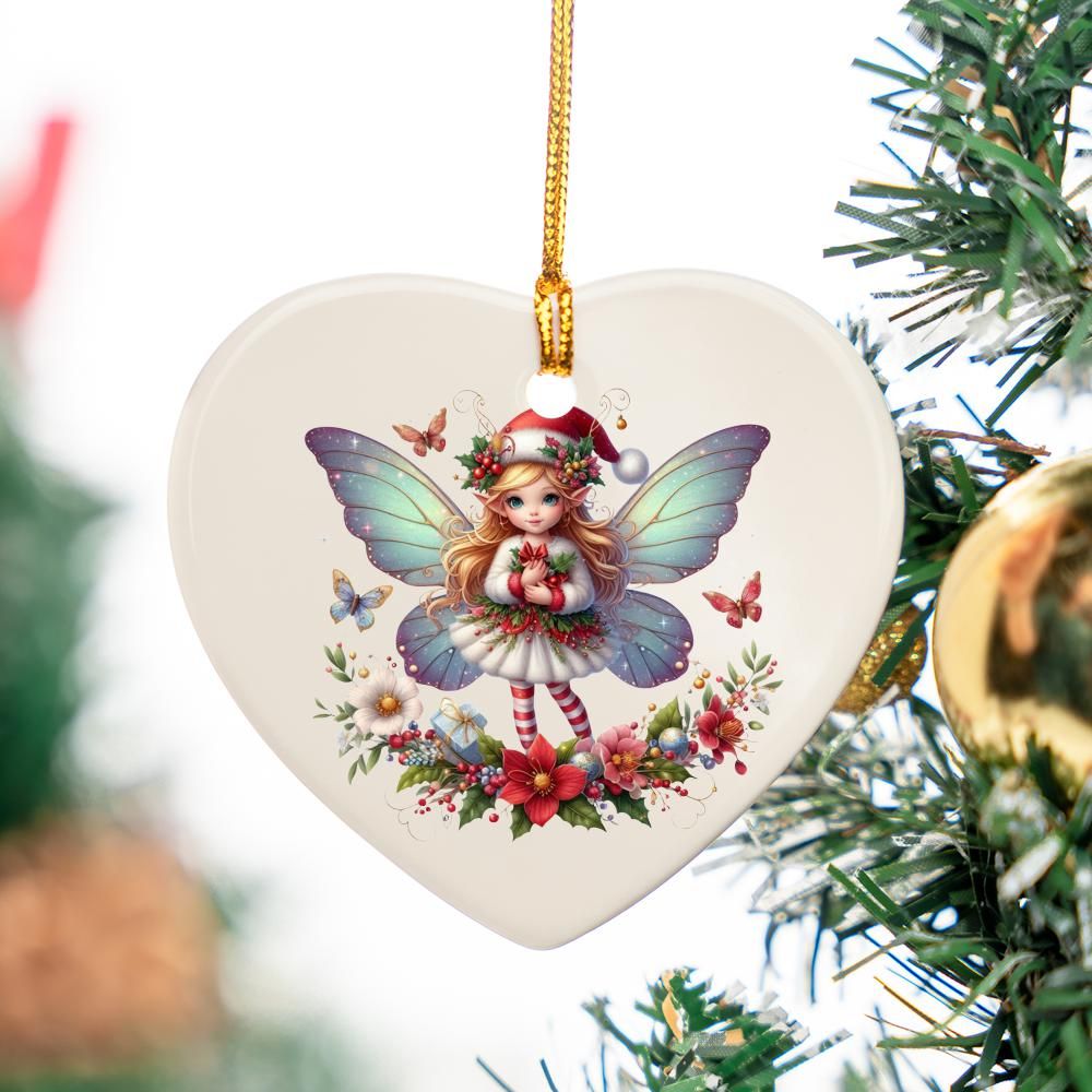 Fairy 9 Christmas Ornament