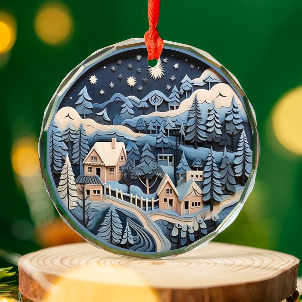 Christmas Ornament Landscape 6