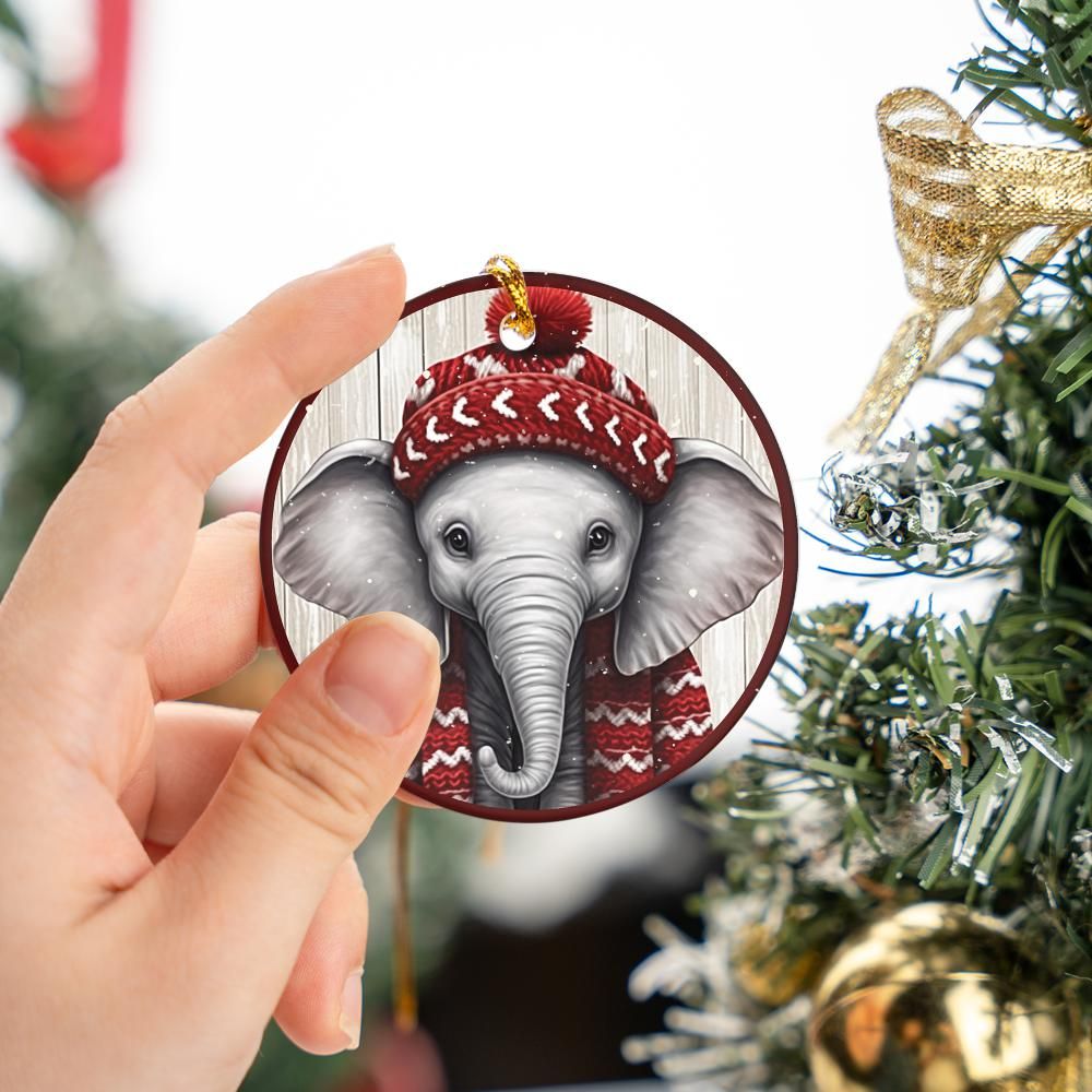 Christmas Ornament Elephant