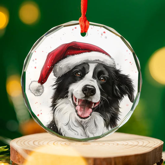 Border-Collie-2 Christmas Ornament