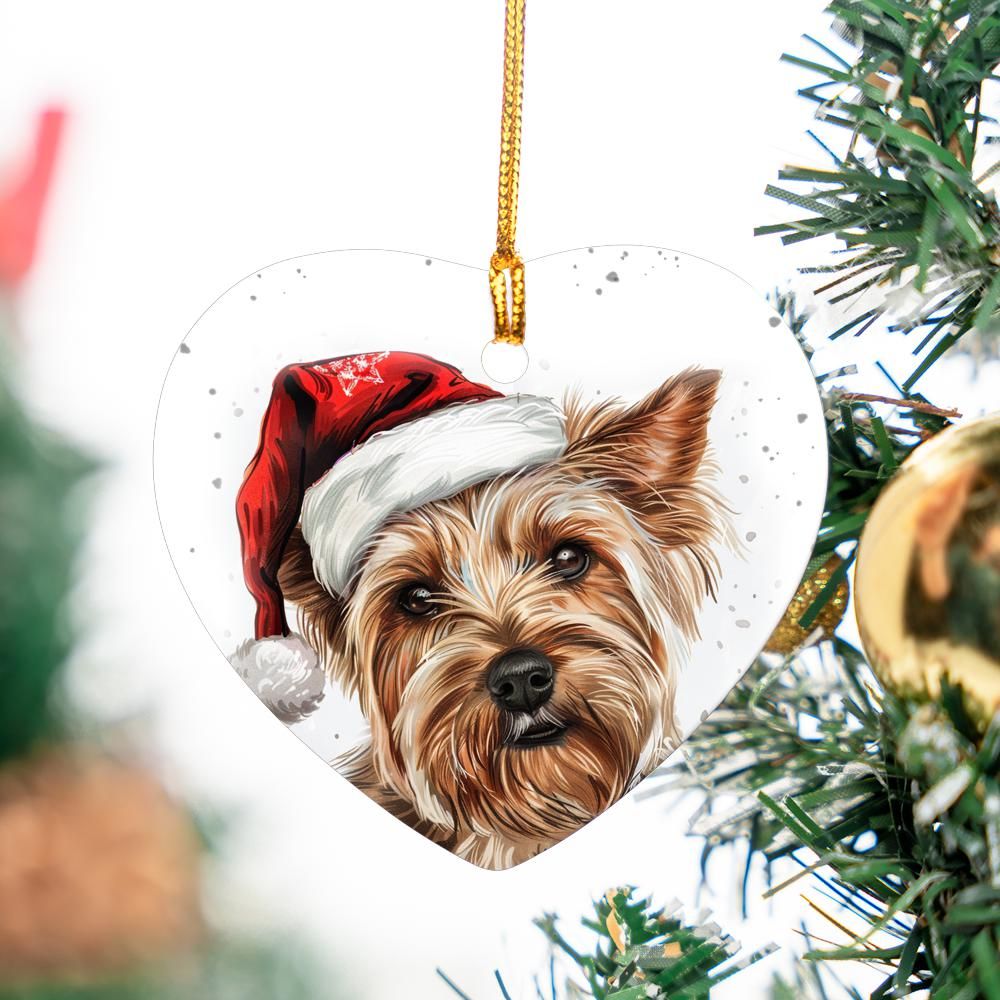 Australian-Silky-Terrier-2 Christmas Ornament