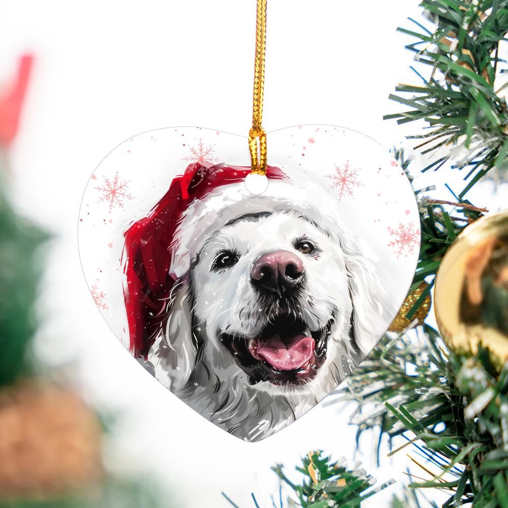 Kuvasz-2 Christmas Ornament