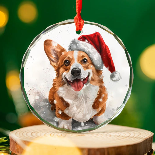 Welsh-Corgi-2 Christmas Ornament