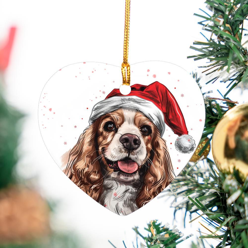 Cocer-Spaniel-2 Christmas Ornament