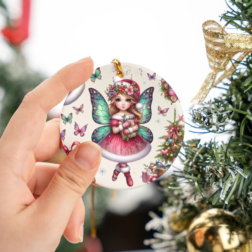 Fairy 6 Christmas Ornament