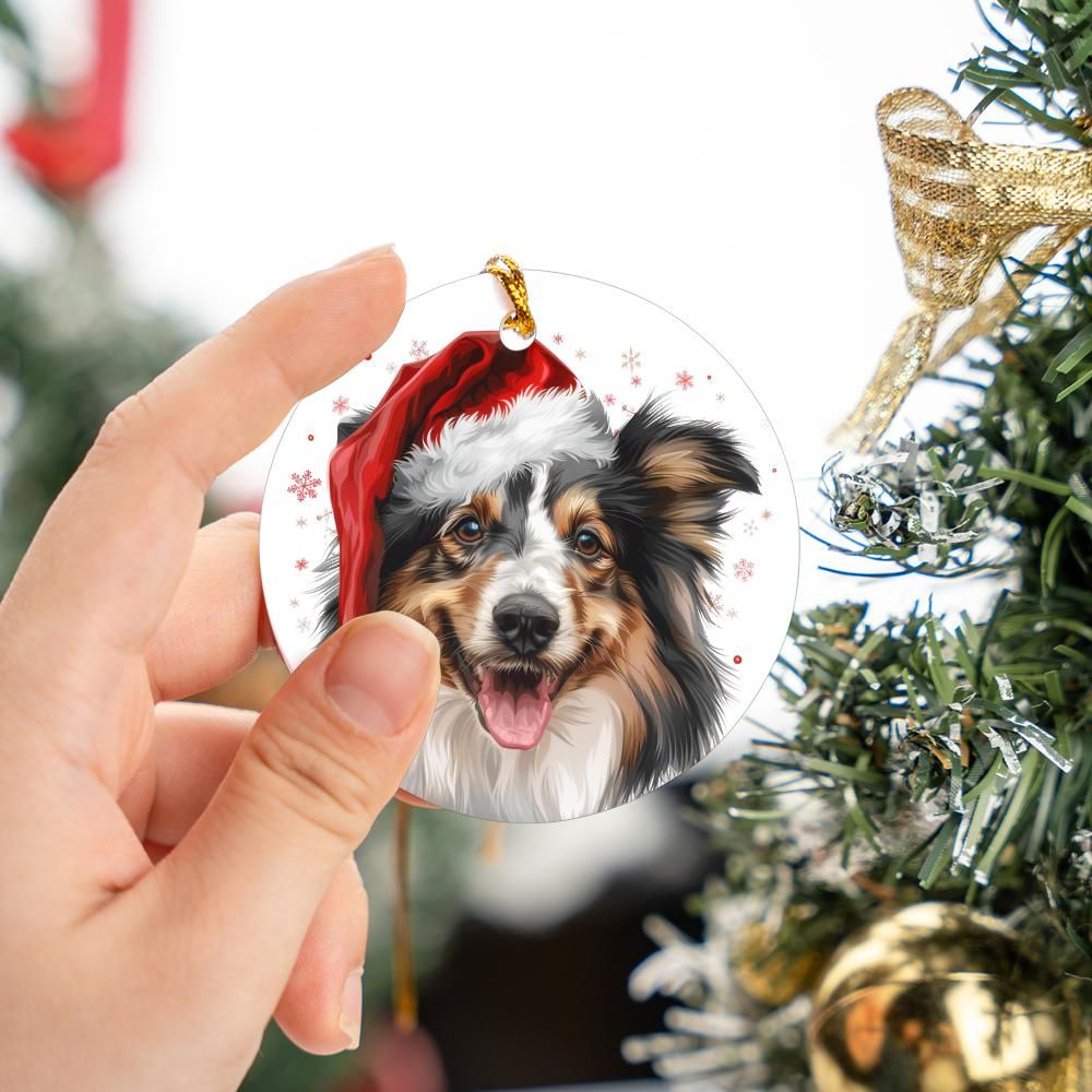 Sheltie-1 Christmas Ornament