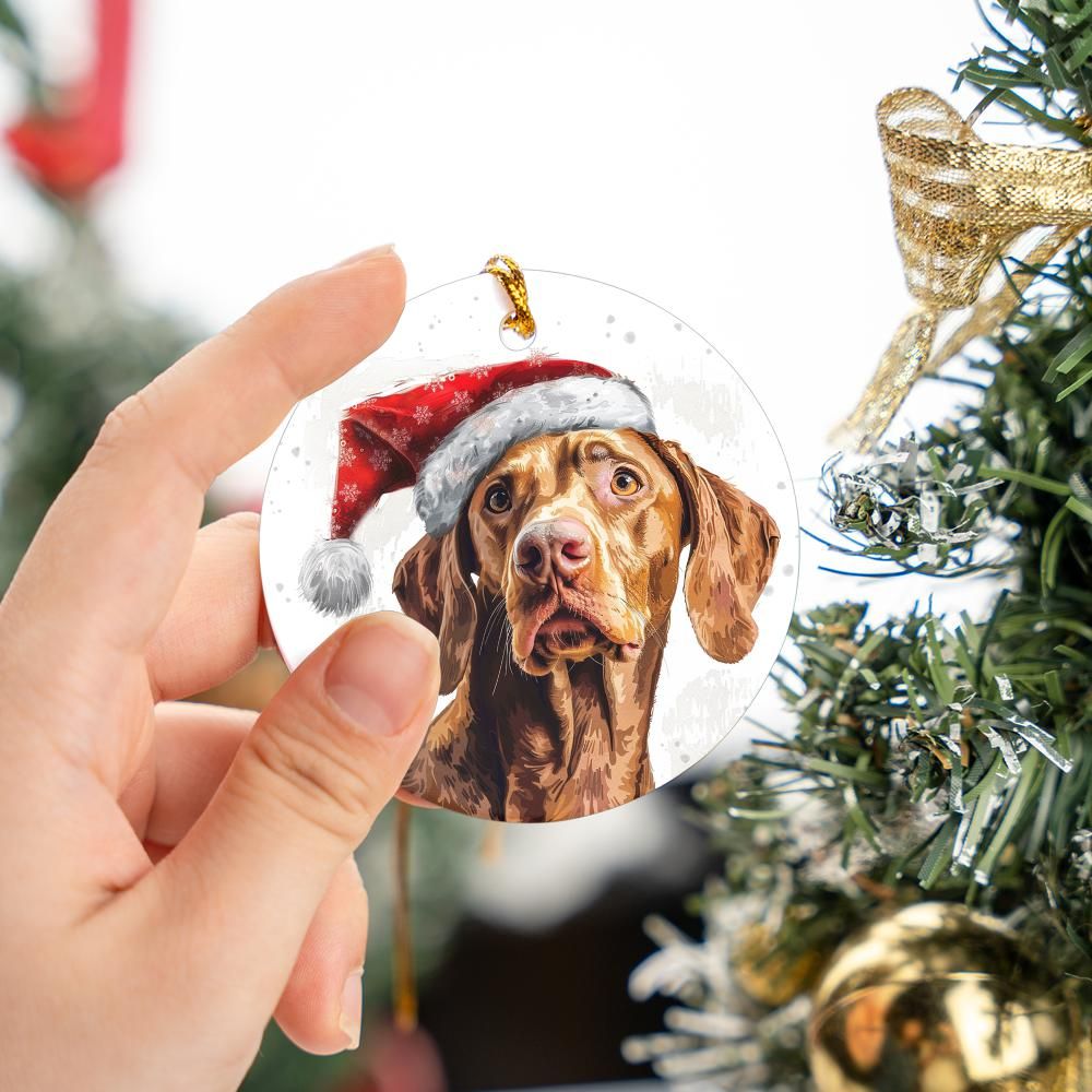 Vizsla-1 Christmas Ornament