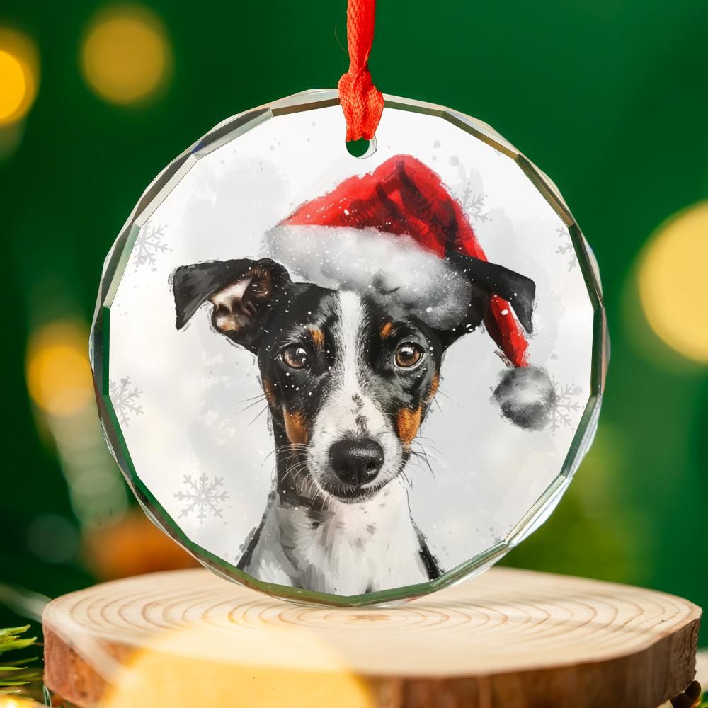 Smooth-Fox-Terrier-1 Christmas Ornament