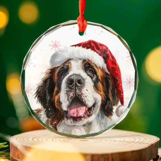 Saint-Bernard-1 Christmas Ornament