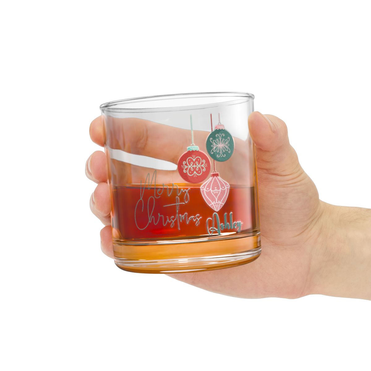 Our First Christmas as Mr and Mrs Personalised Christmas Mr & Mrs Wine Glass 12oz, Whiskey Glass 6oz, Stemless Wine Glass 11.75oz, Rock Glass 10oz