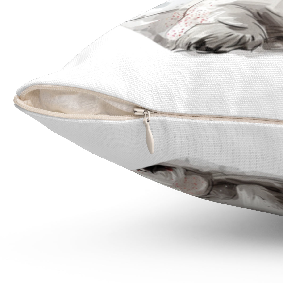 Christmas dog Cushions_West-Highland-Terrier-1 Personalised Dog Christmas Spun Polyester Square Throw Cushion with Insert - Maltese