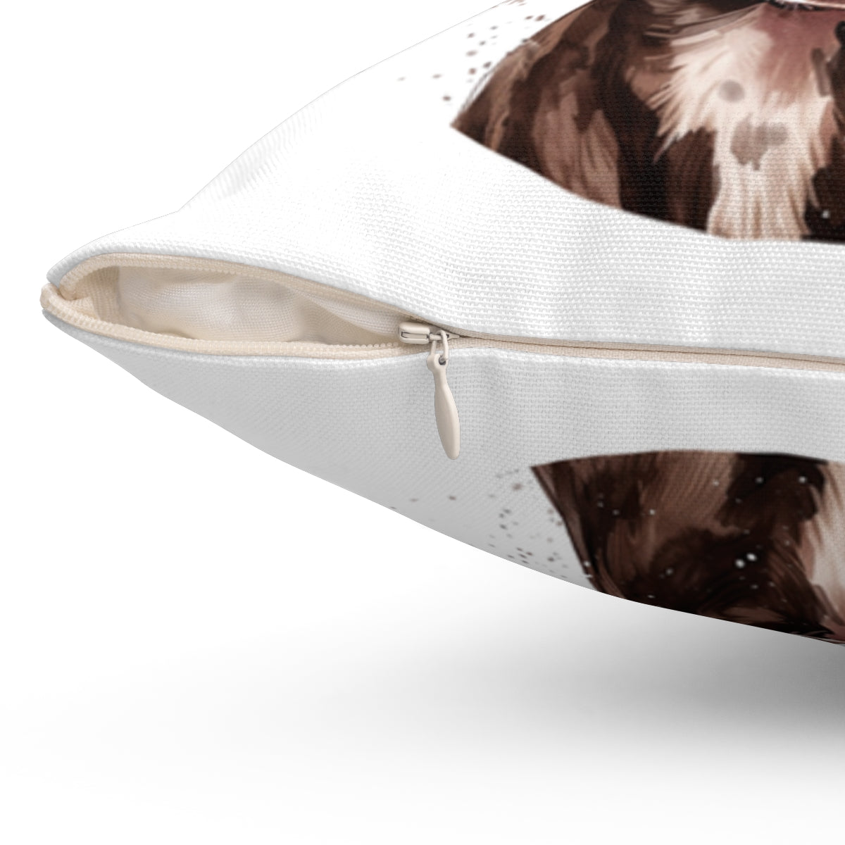 Christmas dog Cushions_Pitbull-1 Personalised Dog Christmas Spun Polyester Square Throw Cushion with Insert