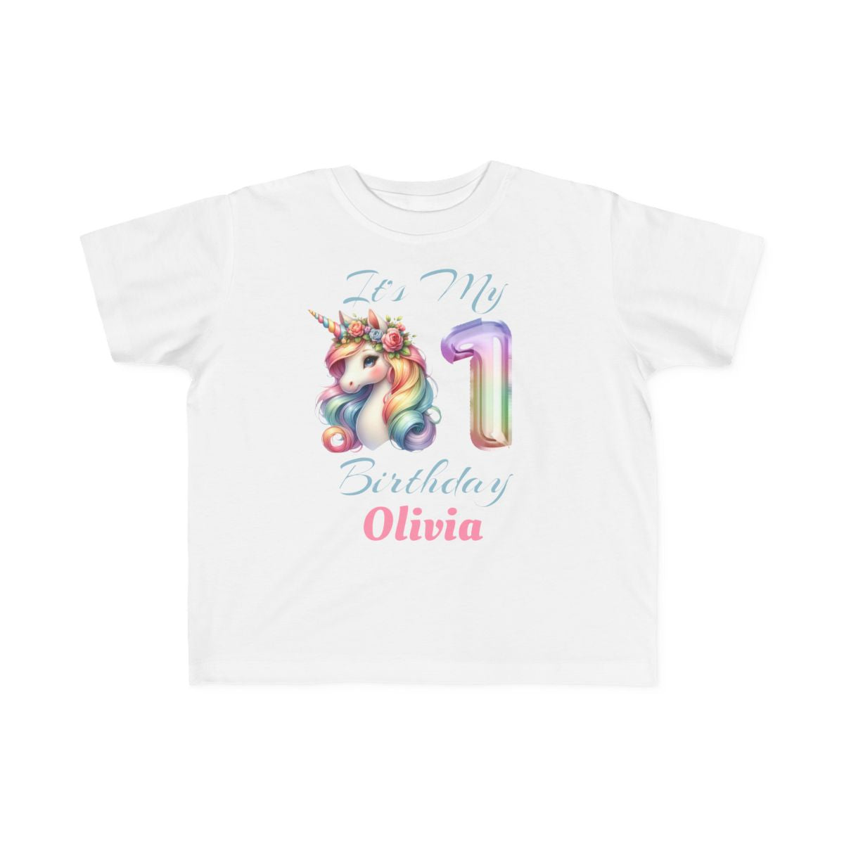 Matching Unicorn Birthday Shirts