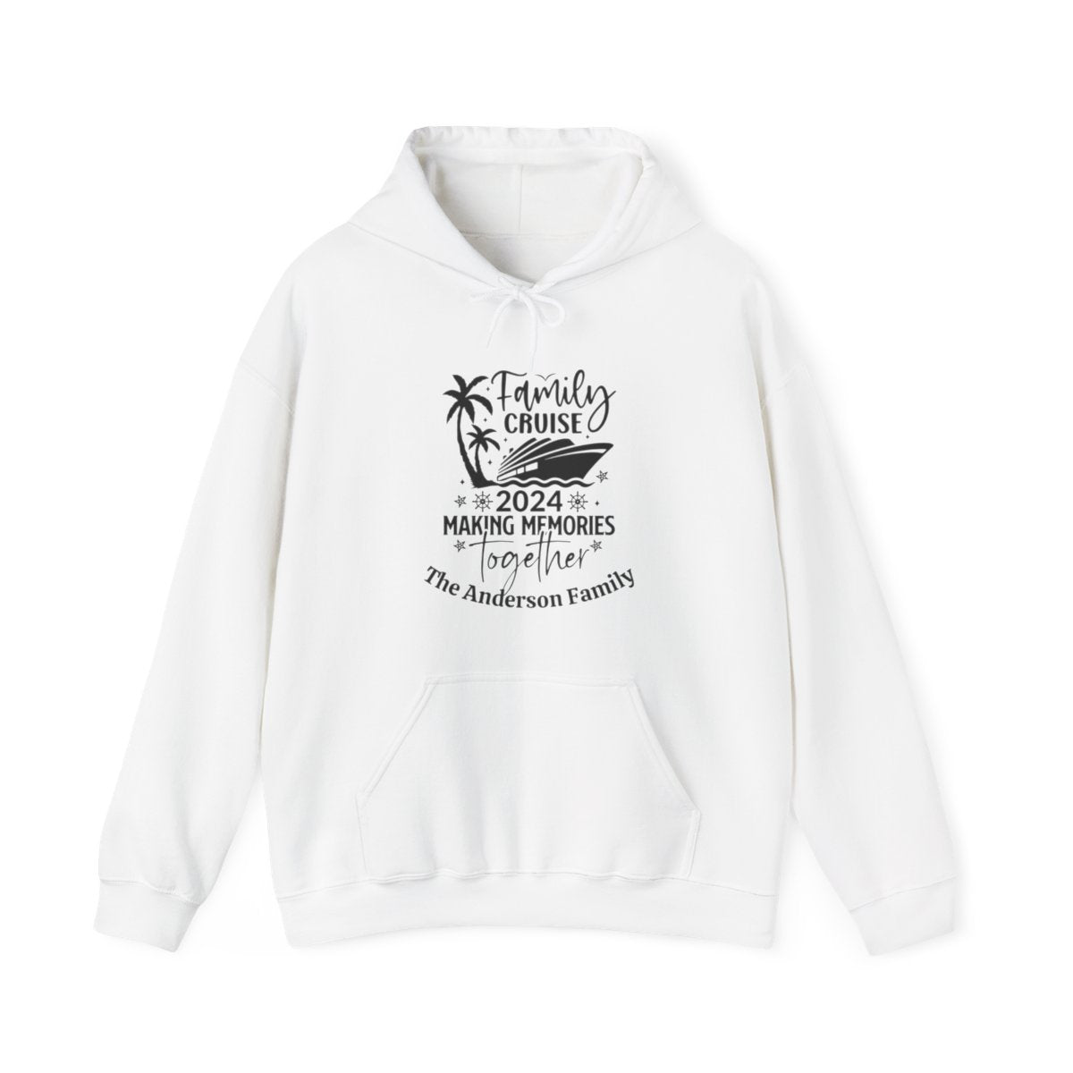 Personalised Family Cruise Making Memories Together Infant Fine Jersey Bodysuit/Infant Fine Jersey Tee/Unisex Jersey Short Sleeve Tee/Unisex Heavy Blend™ Hooded Sweatshirt