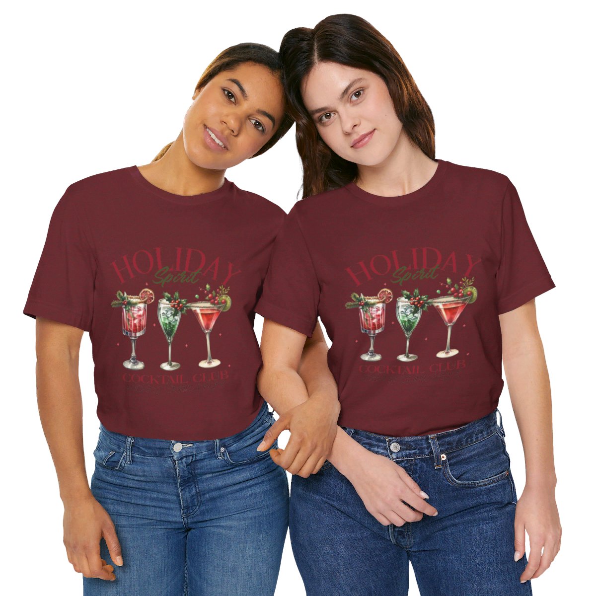 Holiday Spirit Unisex Jersey Short Sleeve Tee Christmas