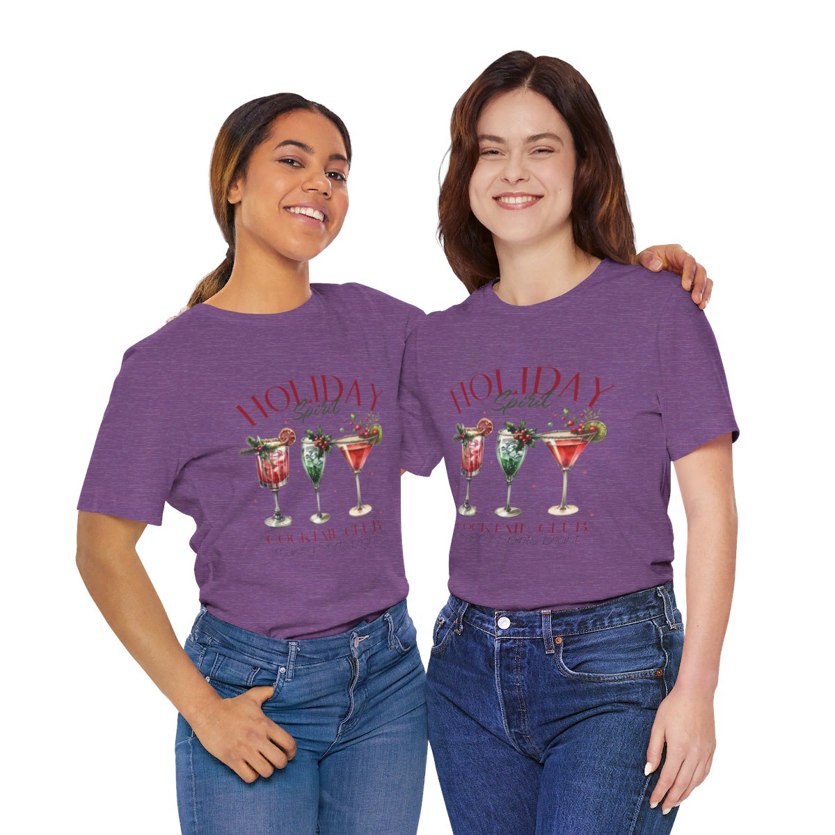 Holiday Spirit Unisex Jersey Short Sleeve Tee Christmas