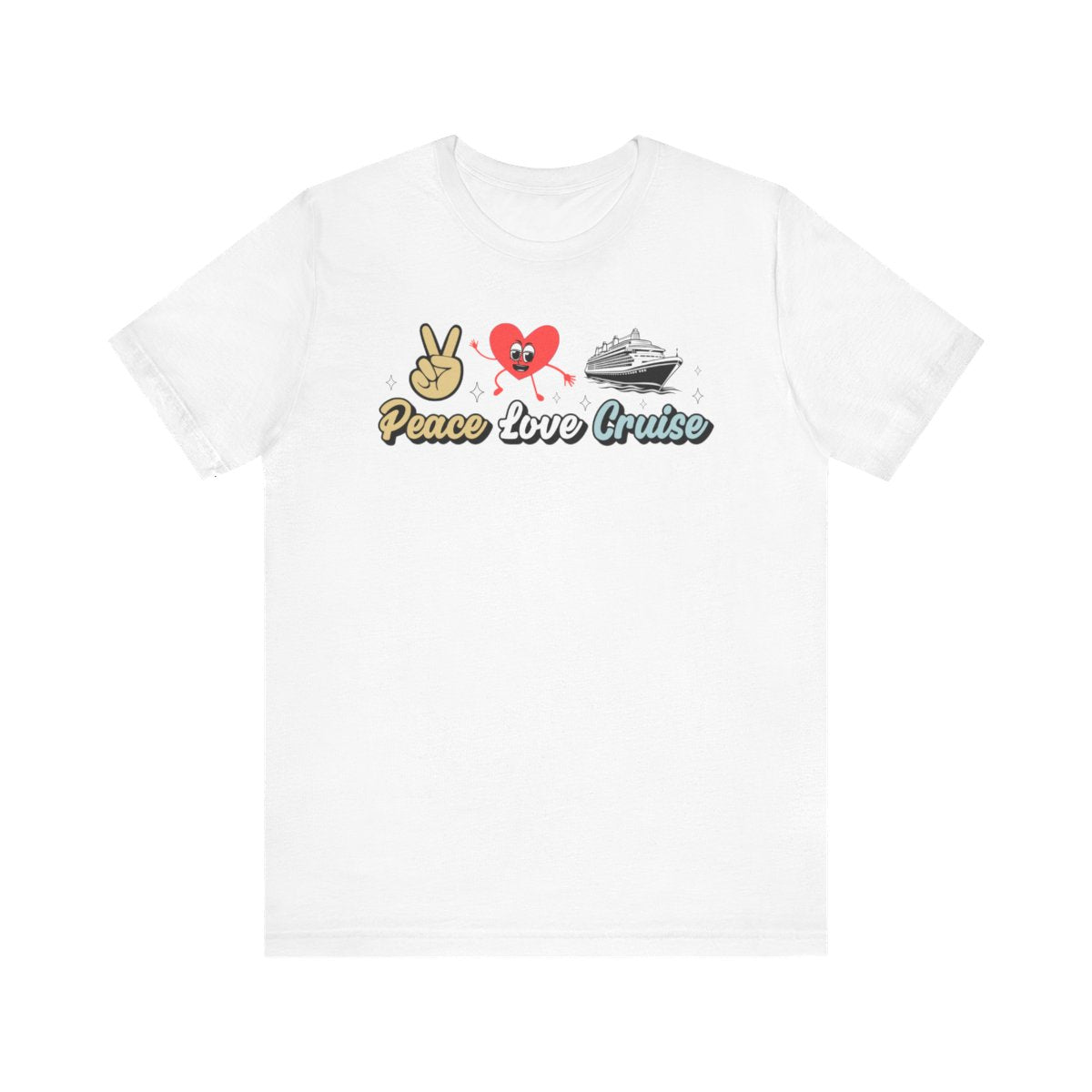 Peace Love Cruise Infant Fine Jersey Bodysuit/Infant Fine Jersey Tee/Unisex Jersey Short Sleeve Tee/Unisex Heavy Blend™ Hooded Sweatshirt