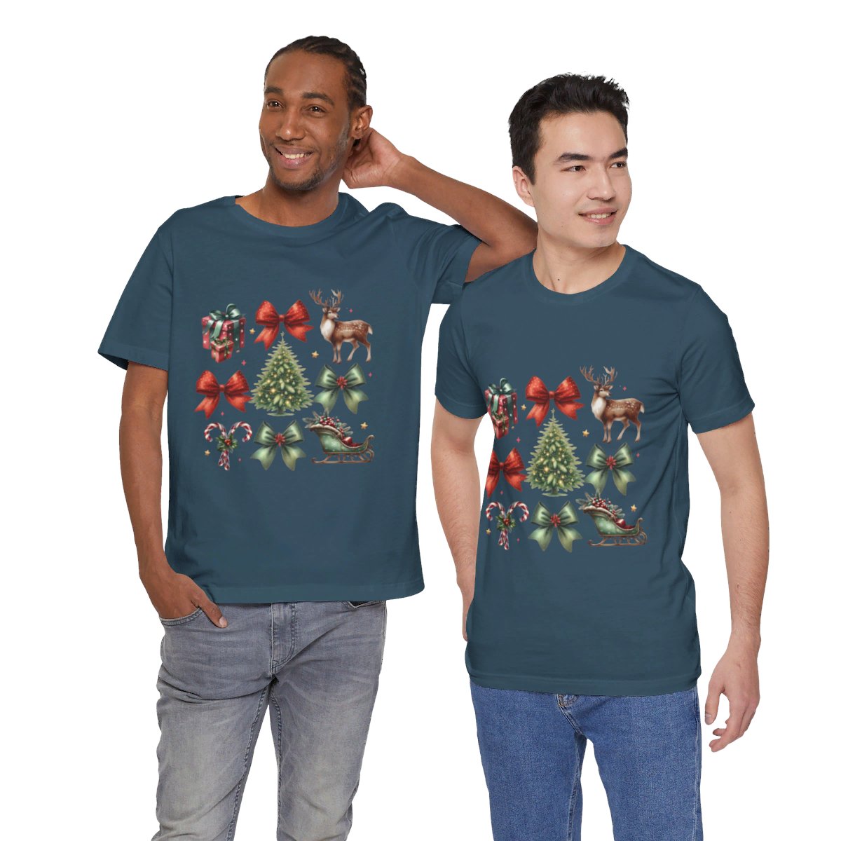 Christmas Cheer 2 Unisex Jersey Short Sleeve Tee Christmas