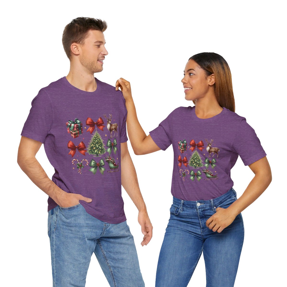 Christmas Cheer 2 Unisex Jersey Short Sleeve Tee Christmas