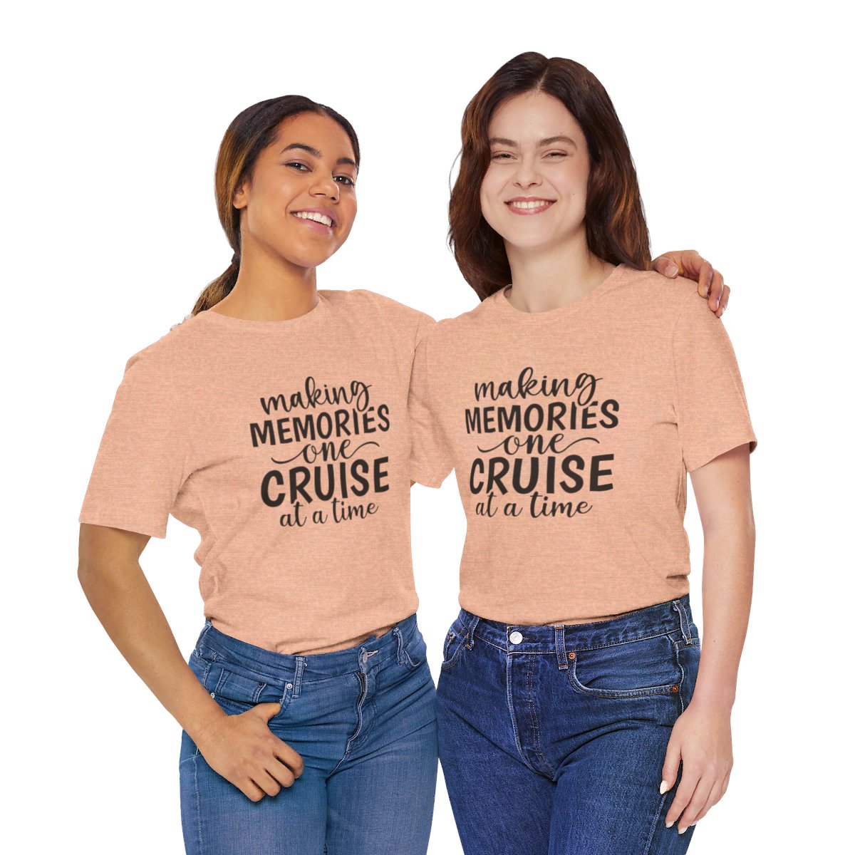 Making Memories One Cruise at a Time Unisex Jersey Short Sleeve Tee/Unisex Heavy Blend™ Hooded Sweatshirt