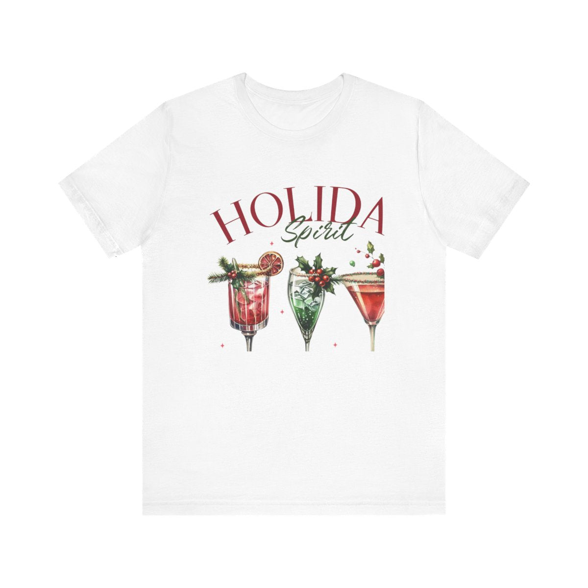 Holiday Spirit Unisex Jersey Short Sleeve Tee Christmas