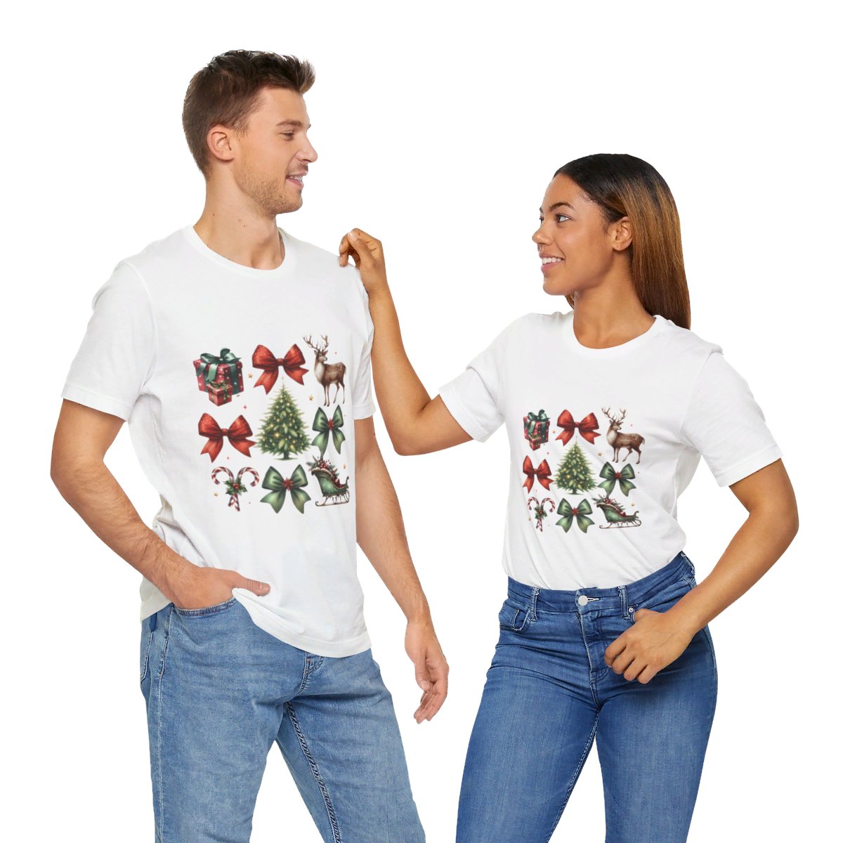 Christmas Cheer 2 Unisex Jersey Short Sleeve Tee Christmas