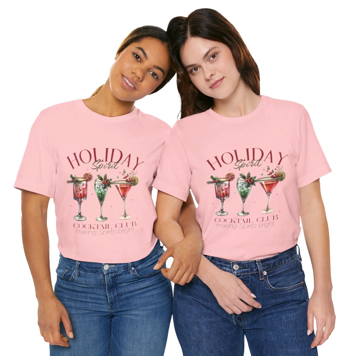 Holiday Spirit Unisex Jersey Short Sleeve Tee Christmas
